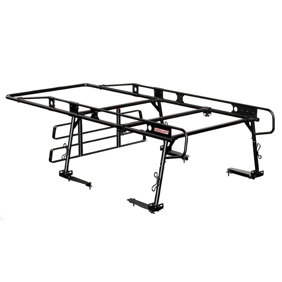 1058-52-01 – WEATHERGUARD Headache Rack, Powder Coated Matte Black Steel Works Only With 1345-52-02 With Mounting Har...